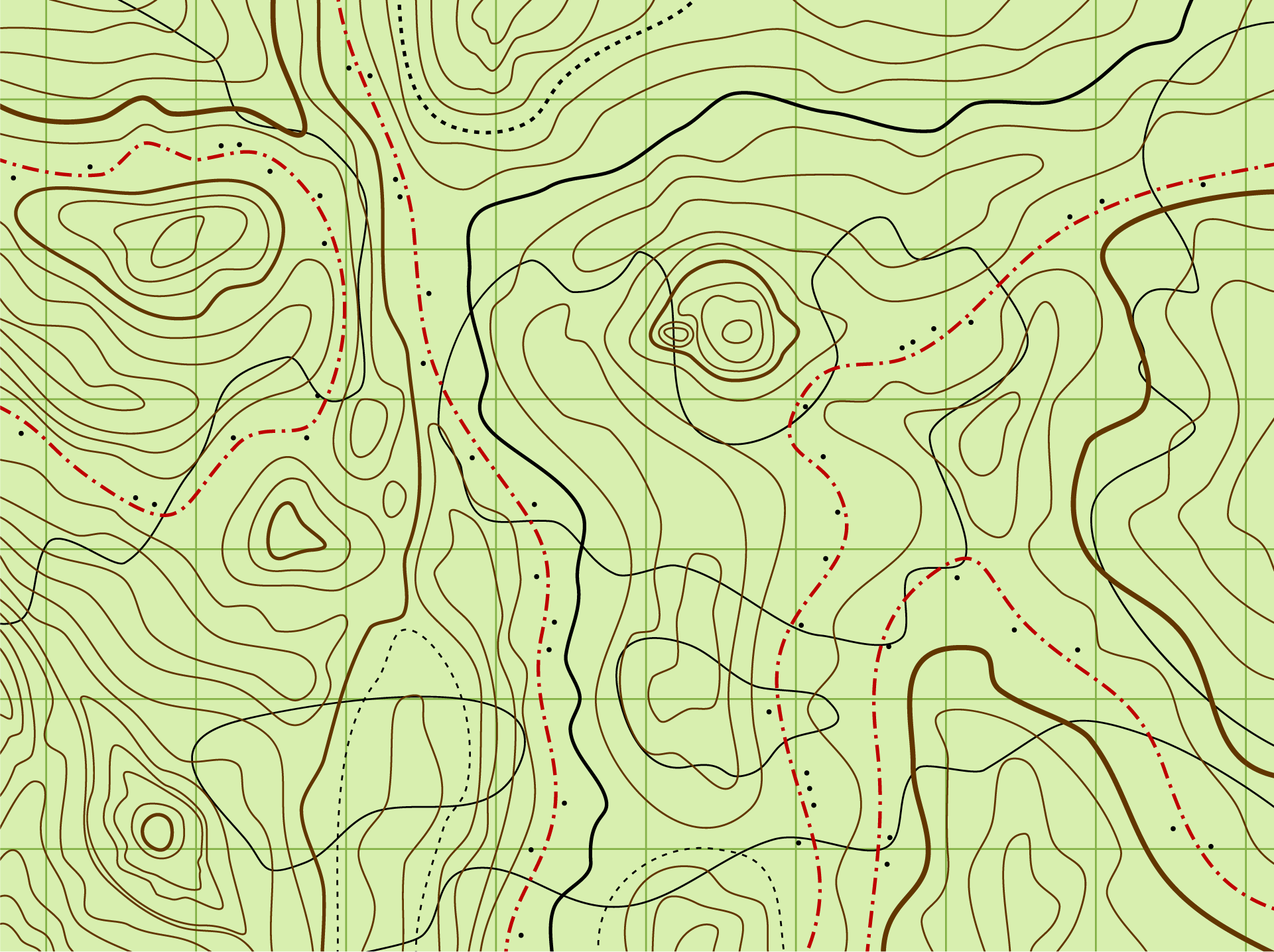 topo green lines 1920 1200 png Southern California Guided Mountain